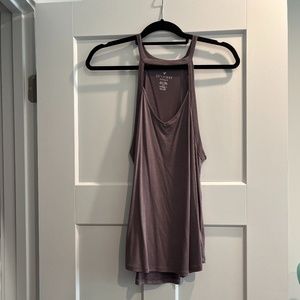 American Eagle Outfitters Large Light Purple Soft & Sexy Sueded Halter Top